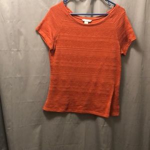 Orange dress shirt